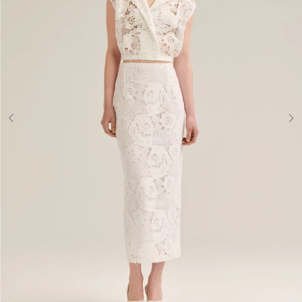 Scanlan Theodore Lace Skirt